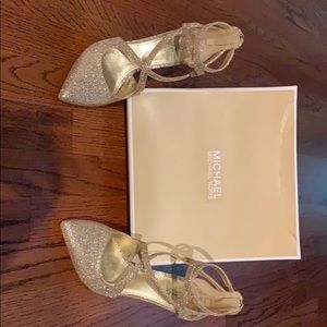 Michael Kors—Catia Pump-Silver/Sand